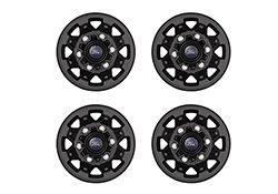 TRANSIT 16"X6.5" WHEEL KIT - MATTE BLACK