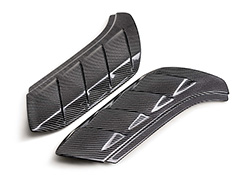 BRONCO RAPTOR CARBON FIBER FENDER VENT SET-GLOSS
