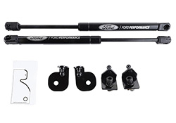 2005-2014 MUSTANG HOOD LIFT KIT W/ LASER ENGRAVED FORD PERFORMANCE LOGO