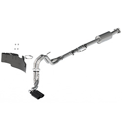 F-150 2.7L, 3.5L &amp; 5.0L F-150 EXTREME EXHAUST - BLACK - SIDE EXIT