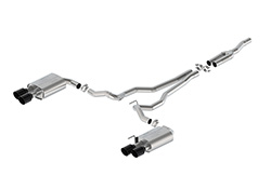 MUSTANG 2.3L EXTREME ACTIVE CAT-BACK - BLACK TIP