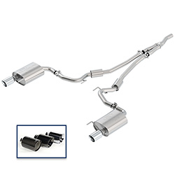 2015-2019 MUSTANG 2.3L ECOBOOST CAT-BACK SPORT EXHAUST SYSTEM WITH CHROME TIPS