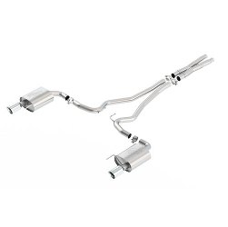 2015-2017 MUSTANG GT 5.0L CAT BACK SPORT EXHAUST SYSTEM - CHROME TIPS