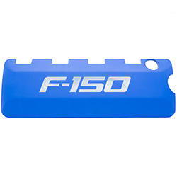 5.0L COYOTE BLUE COIL COVERS - 2011-2014 F-150 LOGO