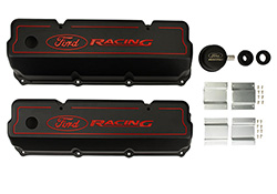 CLEVELAND BLACK ALUMINUM VALVE COVER