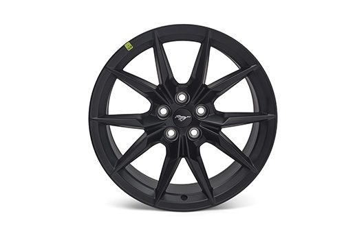 MUSTANG DARK HORSE 19X10" WHEEL - BLACK