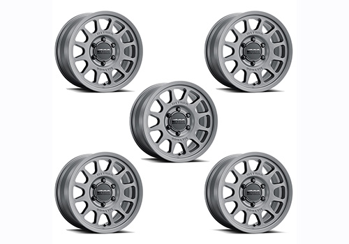 2021-2024 BRONCO 17 IN. X 8.5 IN. METHOD WHEEL KIT - MATTE GRAY