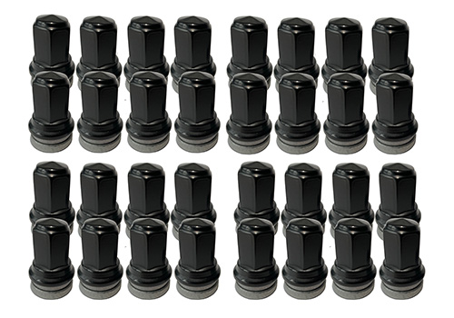M14 X 1.5 BLACK LUG NUT VEHICLE KIT (32)