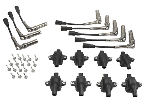 7.3L GAS IGNITION COIL AND WIRE SET (8)