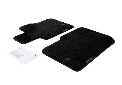 BRONCO 2021-2026 2-DOOR CARPET FLOOR MAT, 60OZ - BLACK