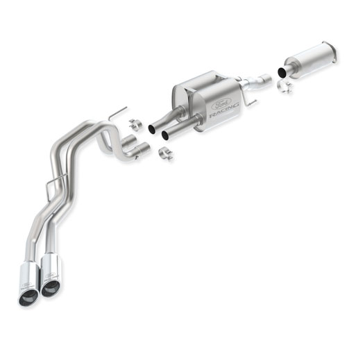 2011-2014 F-150 RAPTOR 6.2L CAT-BACK TOURING EXHAUST SYSTEM 145" WB