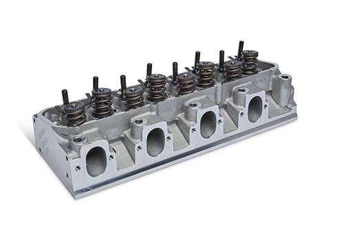 SUPER COBRA JET CYLINDER HEAD ASSEMBLED W/ DUAL SPRINGS AND DAMPER