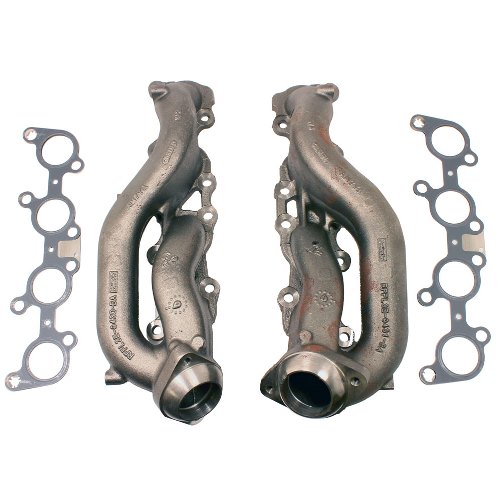 2011-2019 5.0L COYOTE STREET ROD CAST IRON EXHAUST MANIFOLDS