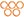 BRONCO BEADLOCK TRIM RING KIT - ORANGE