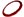 BRONCO BEADLOCK TRIM RING KIT - RED