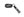 FORD PERFORMANCE CARBON FIBER AND STAINLESS STEEL KEYCHAIN