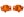 BRONCO TOW HOOKS-PAIR-ORANGE