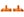 BRONCO TOW HOOKS-PAIR-ORANGE