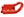 BRONCO REAR TOW HOOK PAIR-RED