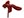 2017-2026 SUPER DUTY TOW HOOKS-PAIR-RED